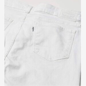 Levi’s 711 White Skinny Jeans